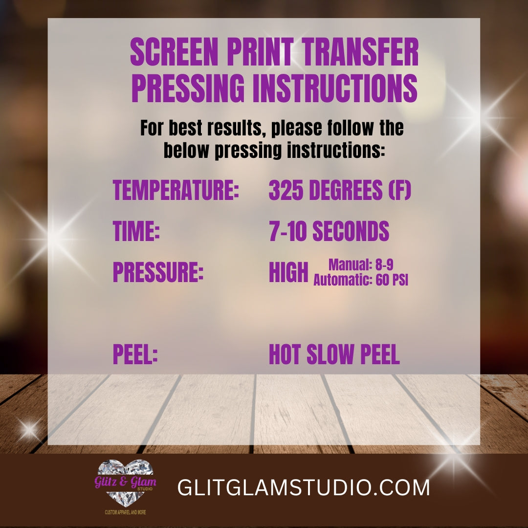 Positivity Power Pack Screen Print Transfers