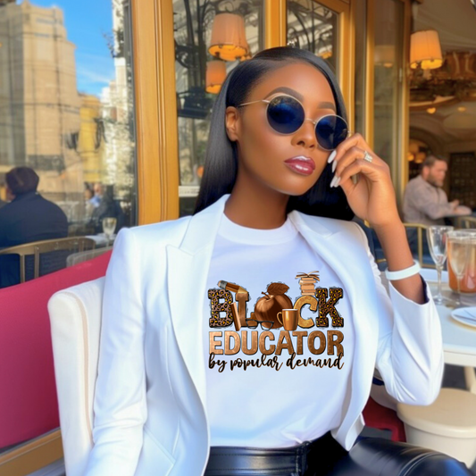 Black Educator Shirt